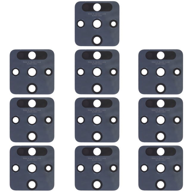 For Tecno Camon 16 / Camon 16 Premier CE7, CE7j, CE9h, CE9, CD6j 10pcs Back Camera Lens