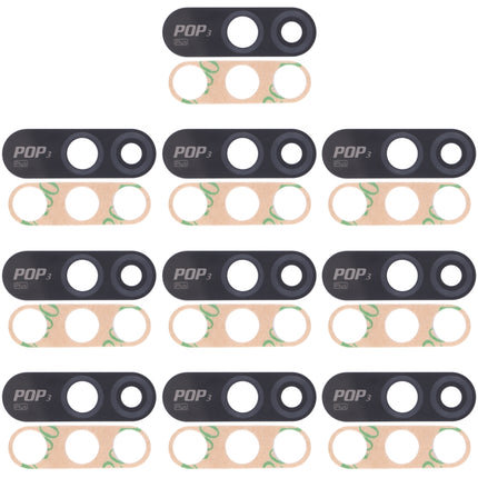 For Tecno Pop 3 Plus 10pcs Back Camera Lens