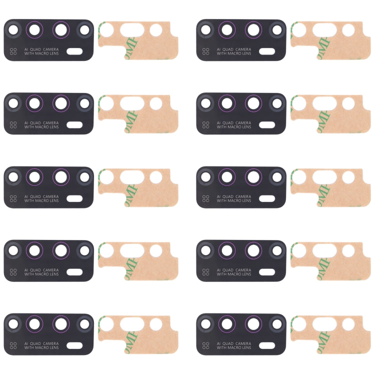 For Infinix Hot 9 X655C, X655, X655D 10pcs Back Camera Lens