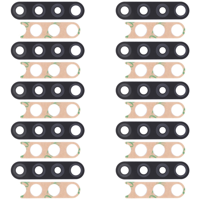 For Infinix Smart3 Plus X627V, X267 10pcs Back Camera Lens, For Infinix Smart3 Plus