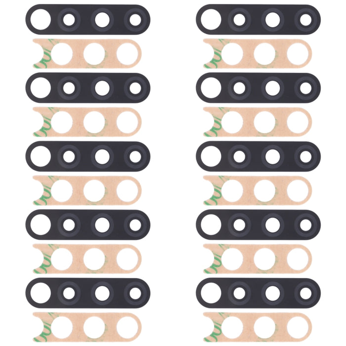 For Tecno Spark 4 KC8 10pcs Back Camera Lens, For Tecno Spark 4