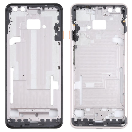 For Google Pixel 7 Front Housing LCD Frame Bezel Plate, For Google Pixel 3 White, For Google Pixel 3 (Pink), For Google Pixel 3