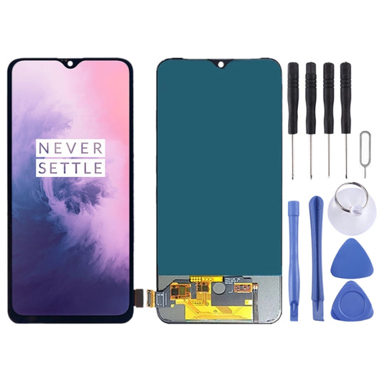 For OnePlus 7 GM1905 GM1901 GM1900 GM1903 with Digitizer Full Assembly, Not Supporting Fingerprint Identification TFT LCD Screen, For OnePlus 7