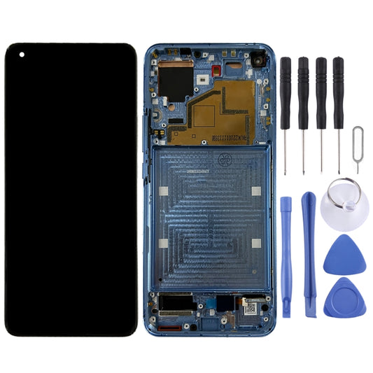 Original LCD Screen and Digitizer Full Assembly with Frame for Xiaomi Mi 11 M2011K2C, M2011K2G, For Xiaomi Mi 11(Original), For Xiaomi Mi 11 (Original)