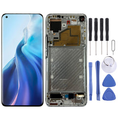 Original LCD Screen and Digitizer Full Assembly with Frame for Xiaomi Mi 11 M2011K2C, M2011K2G, For Xiaomi Mi 11(Original), For Xiaomi Mi 11 (Original)