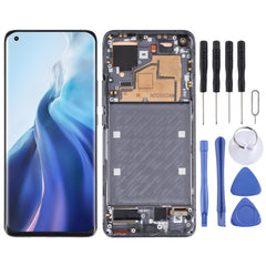 Original LCD Screen and Digitizer Full Assembly with Frame for Xiaomi Mi 11 M2011K2C, M2011K2G, For Xiaomi Mi 11(Original), For Xiaomi Mi 11 (Original)