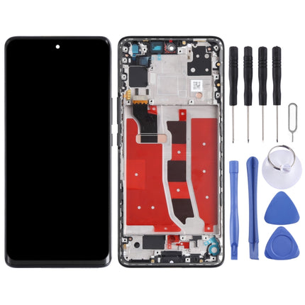 Original LCD Screen and Digitizer Full Assembly with Frame for Honor V40 Lite