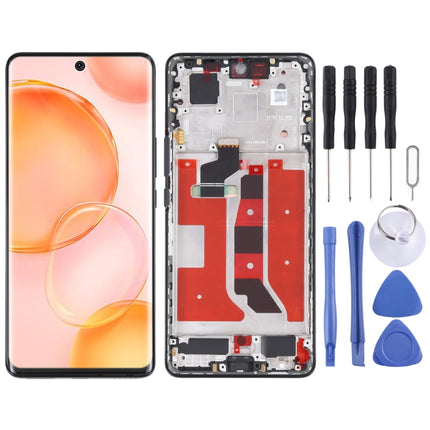 Original LCD Screen and Digitizer Full Assembly with Frame for Honor 50, For Honor 50(Original), For Honor 50