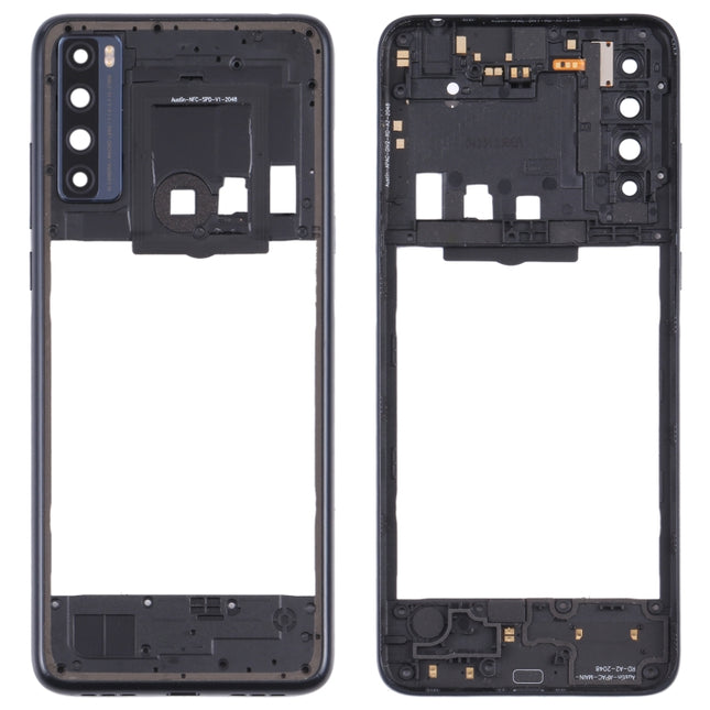 Original Middle Frame Bezel Plate for TCL 20 SE T671H, For TCL 20 SE (Original)