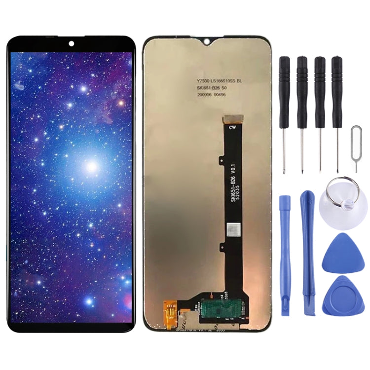 LCD Screen and Digitizer Full Assembly for ZTE Blade A71 (2021) A7030
