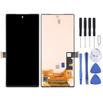 Original AMOLED Material LCD Screen and Digitizer Full Assembly for Google Pixel 6 GB7N6 G9S9B16, For Google Pixel 6