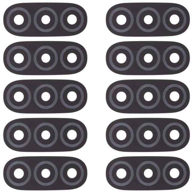 10 PCS Back Camera Lens for Motorola Moto E20 XT2155 XT2155-1, For Motorola Moto E20