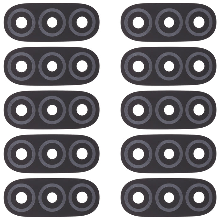 10 PCS Back Camera Lens for Motorola Moto E20 XT2155 XT2155-1, For Motorola Moto E20