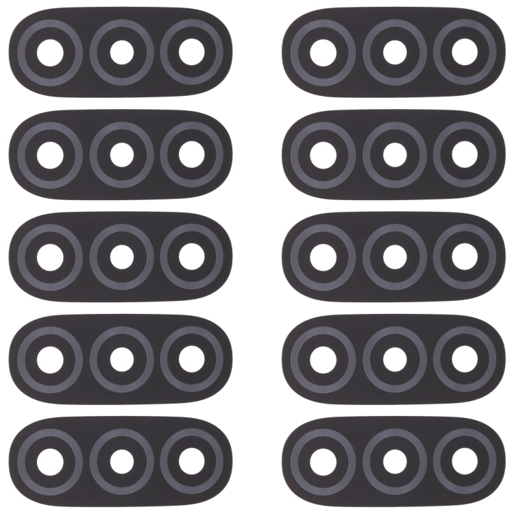 10 PCS Back Camera Lens for Motorola Moto E20 XT2155 XT2155-1, For Motorola Moto E20