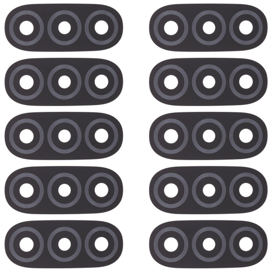 10 PCS Back Camera Lens for Motorola Moto E20 XT2155 XT2155-1, For Motorola Moto E20