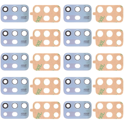 10 PCS Back Camera Lens for Motorola Moto G20 XT2128-1 XT2128-2