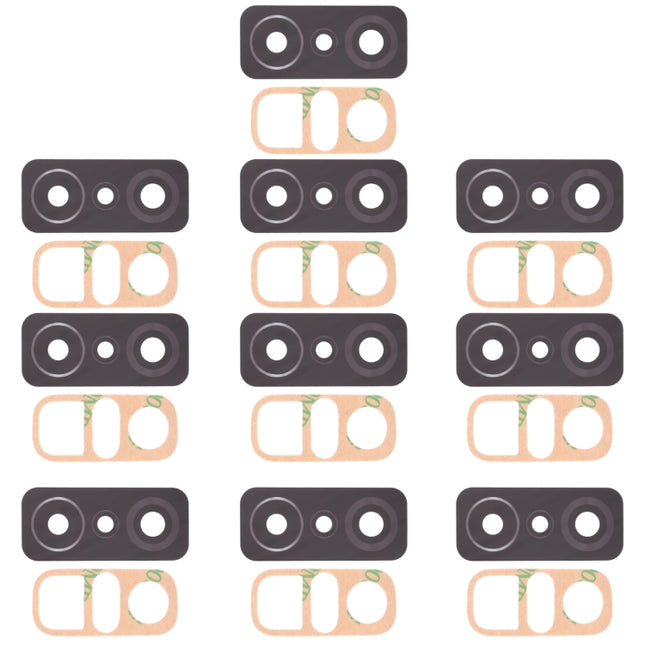 10 PCS Back Camera Lens for Xiaomi 11T Pro / 11T 21081111RG 2107113SG