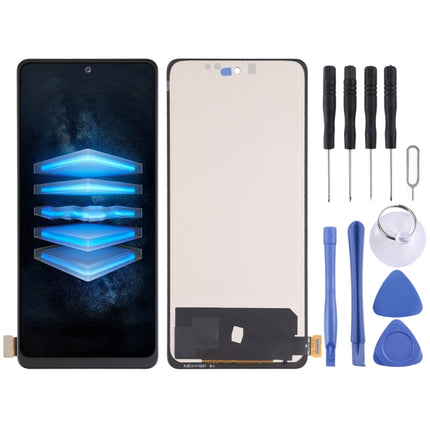 TFT Material LCD Screen and Digitizer Full Assembly (Not Supporting Fingerprint Identification) for vivo iQOO 7 V2049A i2009, For vivo iQOO 7 (TFT)
