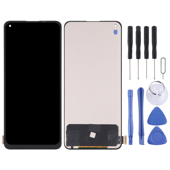 TFT Material LCD Screen and Digitizer Full Assembly (Not Supporting Fingerprint Identification) for OPPO Reno6 4G / Reno6 Z / Reno7 5G CPH2235 CPH2237