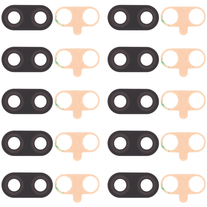 10 PCS Back Camera Lens for LG K40S LMX430HM, LM-X430, For LG K40S
