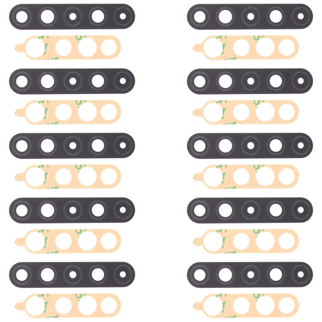 10 PCS Back Camera Lens for LG K61 LMQ630EAW, LM-Q630EAW, LM-Q630