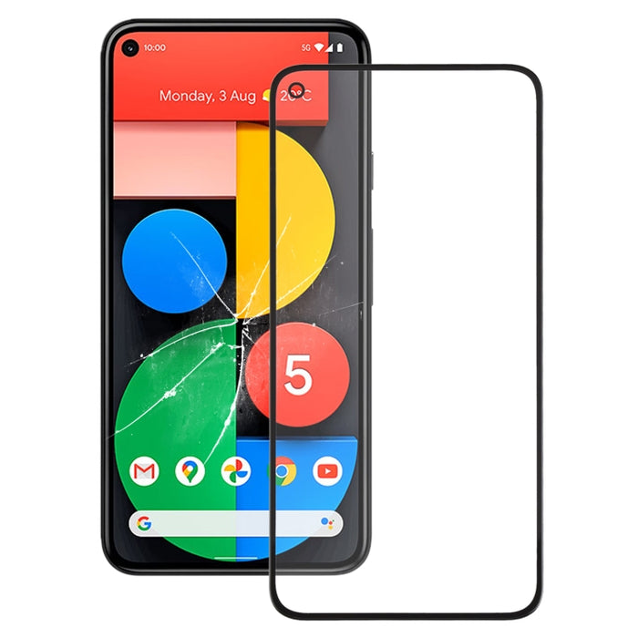 Front Screen Outer Glass Lens for Google Pixel 5, For Google Pixel 5
