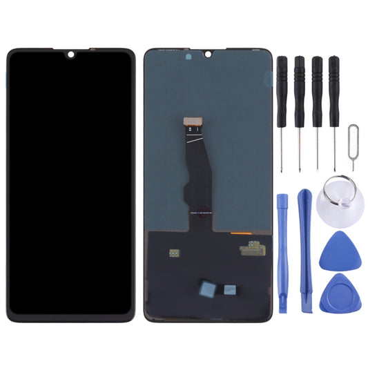 OLED Material LCD Screen and Digitizer Full Assembly for Huawei P30, For Huawei P30 (OLED)