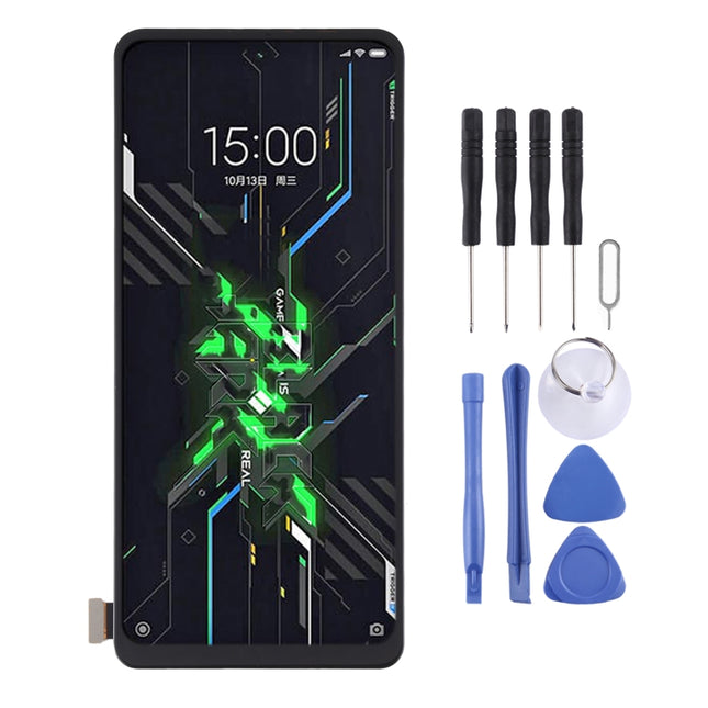 TFT Material LCD Screen and Digitizer Full Assembly for Xiaomi Black Shark 4S / Black Shark 4S Pro