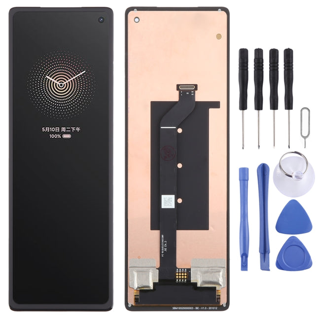 Original OLED Material LCD Secondary Screen and Digitizer Full Assembly for Xiaomi Mi Mix Fold