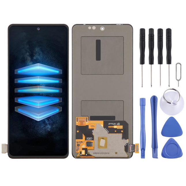 Original AMOLED Material LCD Screen and Digitizer Full Assembly for Vivo iQOO 7 / iQOO 7 (India) / iQOO Neo5 S / iQOO Neo6 (China) V2196A V2049A I2009