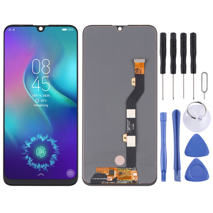 Original AMOLED Material LCD Screen and Digitizer Full Assembly for Tecno Camon 12 Pro, For Tecno Camon 12 Pro