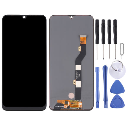 Original AMOLED Material LCD Screen and Digitizer Full Assembly for Tecno Camon 12 Pro, For Tecno Camon 12 Pro