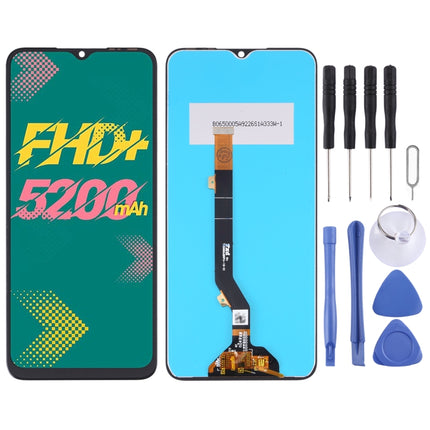 LCD Screen and Digitizer Full Assembly for Infinix Hot 11/Spark 8T KG6p X662, For Infinix Hot 11/Spark 8T