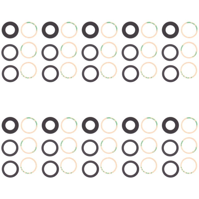 For OPPO Reno5 Pro 5G / Reno6 Pro 5G 10pcs Back Camera Lens