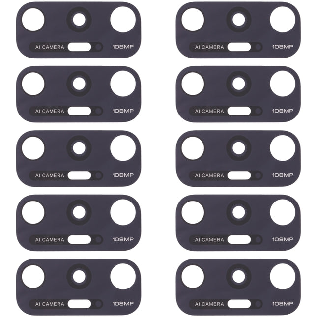 10 PCS Back Camera Lens for Xiaomi Mi 10s M2102J2SC