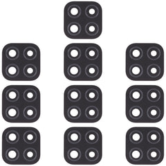 10 PCS Back Camera Lens for Xiaomi Redmi 9C / Redmi 9 (India) / Redmi 9C NFC / Poco C3