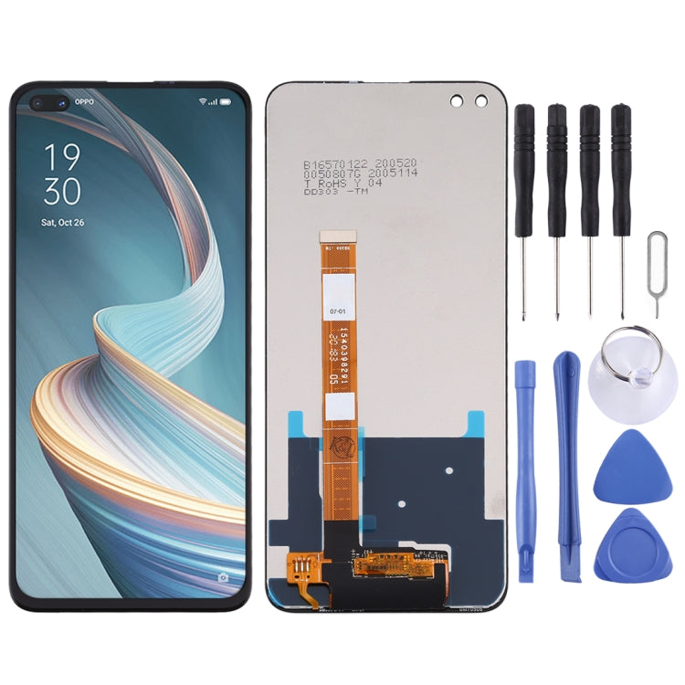 LCD Screen and Digitizer Full Assembly for OPPO Reno4 Z 5G CPH2065