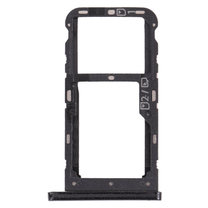 SIM Card Tray + SIM Card Tray / Micro SD Card Tray for ZTE Blade V10 Vita, For ZTE Blade V10 Vita, For ZTE Blade V10 Vita(Dark Green)