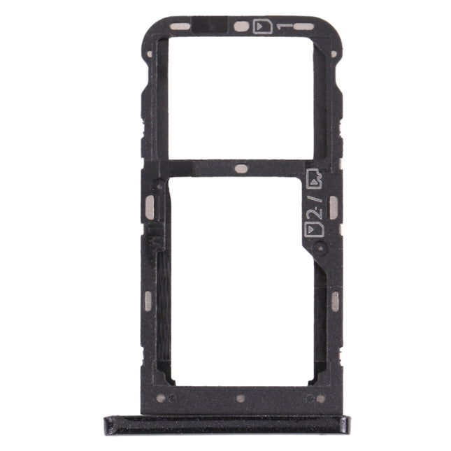 SIM Card Tray + SIM Card Tray / Micro SD Card Tray for ZTE Blade V10 Vita, For ZTE Blade V10 Vita, For ZTE Blade V10 Vita(Dark Green)