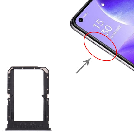 For OPPO Reno5 5G / Find X3 Lite PEGM00 PEGT00 CPH2145  SIM Card Tray + SIM Card Tray, For OPPO Reno5 5G / Find X3 Lite