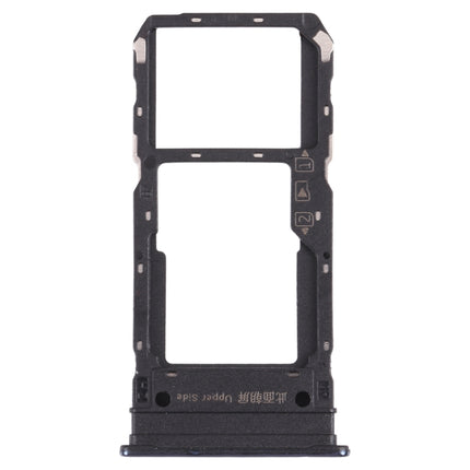 For vivo Y76s V2156A SIM Card Tray + SIM Card Tray / Micro SD Card Tray, For vivo Y76s