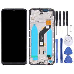 Original LCD Screen and Digitizer Full Assembly with Frame for Tecno Spark Go 2020 / Spark 6 Go KE5J