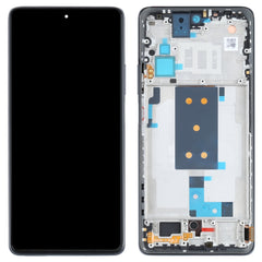 OLED Material Original LCD Screen and Digitizer Full Assembly with Frame for Xiaomi Mi 11T / 11T Pro