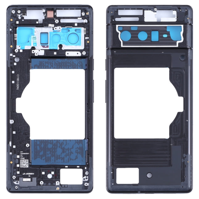For Google Pixel 7 Front Housing LCD Frame Bezel Plate, For Google Pixel 6 Pro(Original)