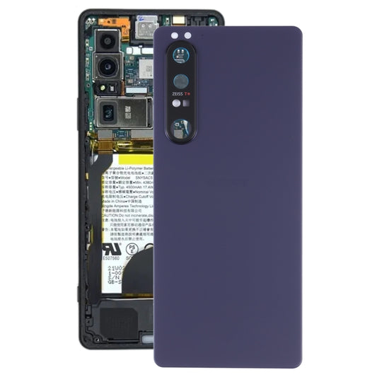 Original Battery Back Cover with Camera Lens for Sony Xperia 1 III, For Sony Xperia 1 III, For Sony Xperia 1 III(Original)