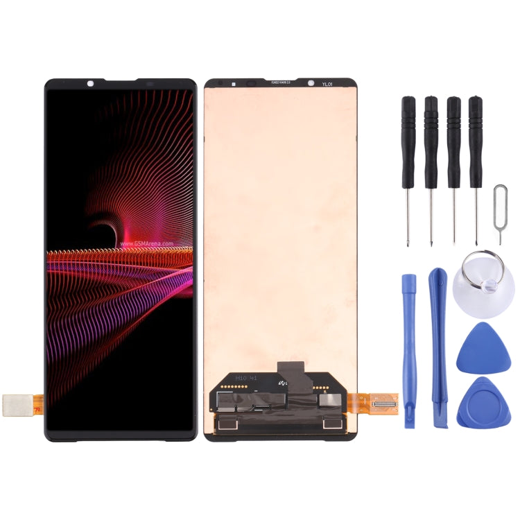 LCD Screen and Digitizer Full Assembly For Sony Xperia 1 III, For Sony Xperia 1 III