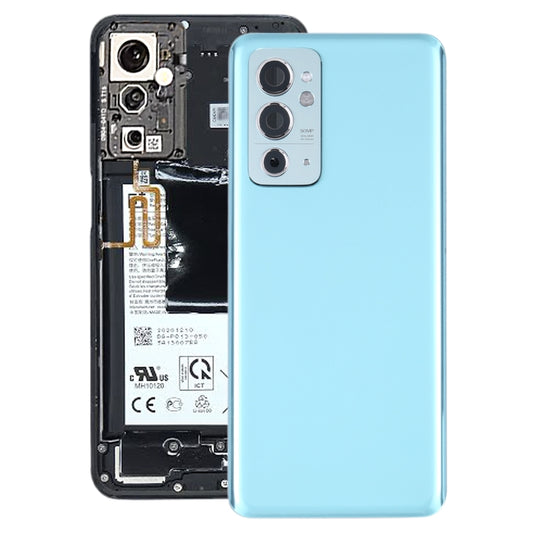 Para OnePlus 9RT 5G MT2110 MT2111 Tapa trasera de batería de vidrio original con lente de cámara, para OnePlus 9RT 5 (con lente de cámara) (Original)