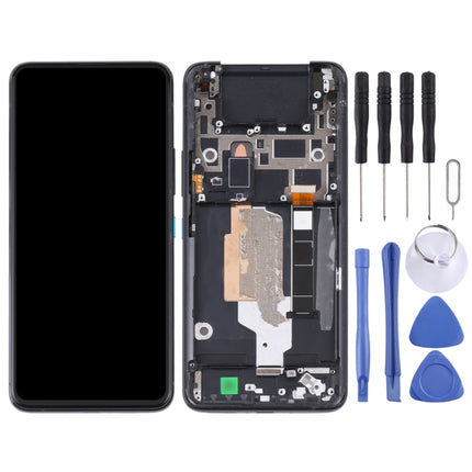 LCD Screen and Digitizer Full Assembly with Frame for Asus Zenfone 8 Flip ZS672KS, For Asus Zenfone 8 Flip