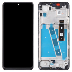 Original LCD Screen For Motorola Moto G52 Digitizer Full Assembly With Frame