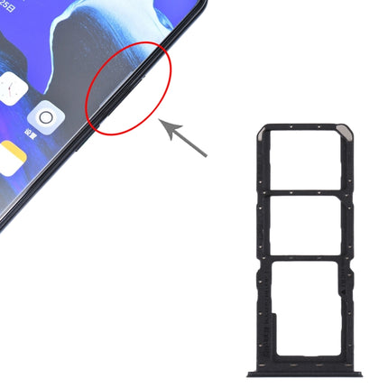 For OPPO Reno2 Z/Reno2 F  SIM Card Tray + SIM Card Tray + Micro SD card tray, For OPPO Reno2 Z/Reno2 F